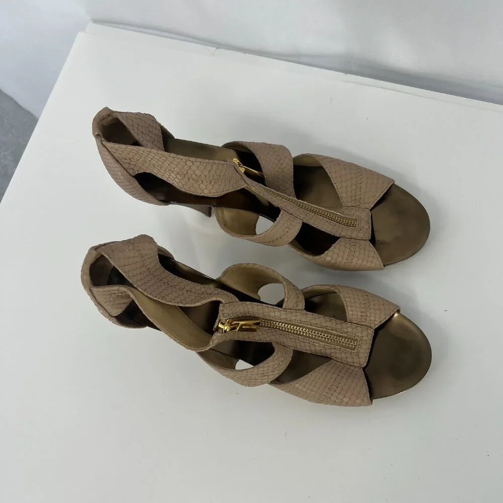 MICHAEL Michael Kors taupe snake